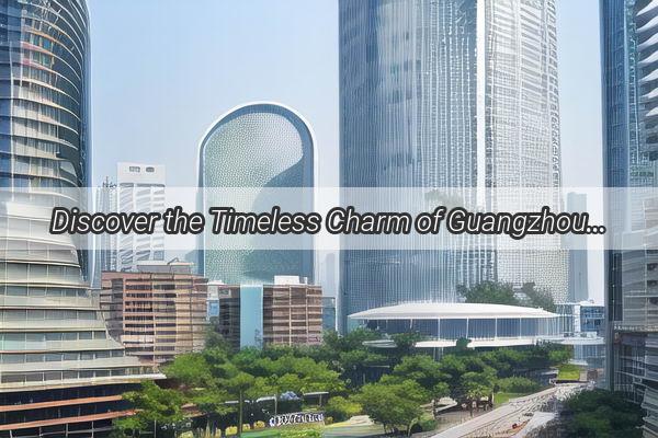 Discover the Timeless Charm of Guangzhou A Journey Through History and Culture